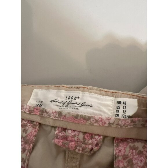 LOGG by H&M Sz 12 Lightweight Beachy Pants Khakis Coastal - Picture 10 of 10